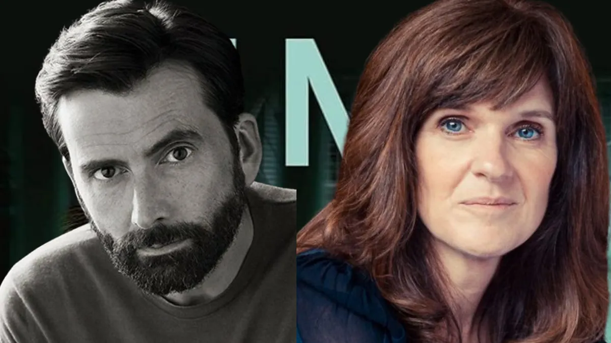 David Tennant and Siobhan Finneran headshots